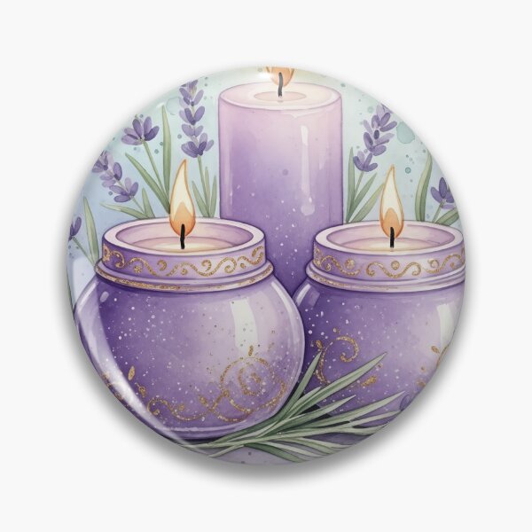 Item preview, Relaxing and peaceful atmosphere with lavender and candles designed and sold by BoldcreationsM.