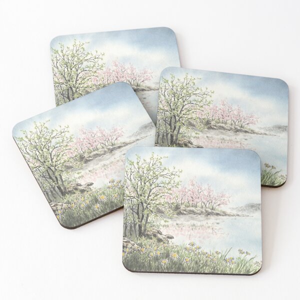 Item preview, February 14th birthday flower Chamomile Landscape designed and sold by birthflower.