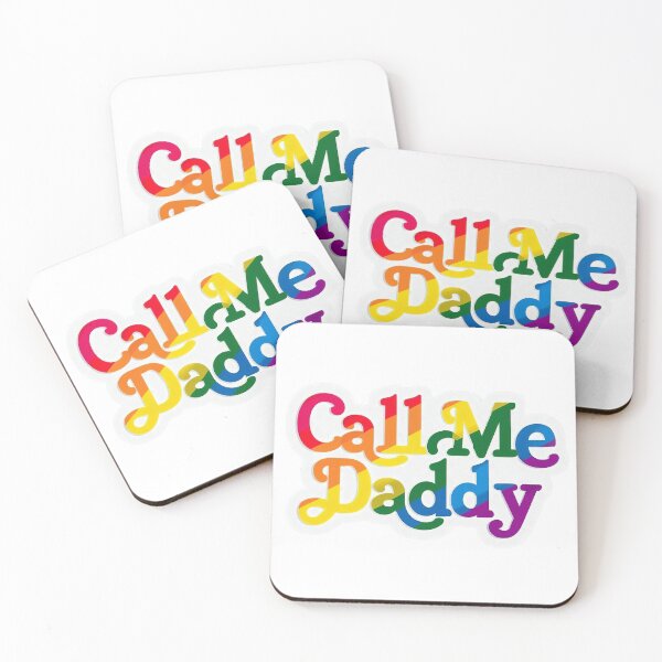 Item preview, Call Me Daddy in Rainbow designed and sold by 2guysyarn.