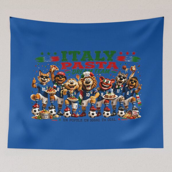Item preview, Funny Italy Soccer Dream Team designed and sold by WabiSabiSjak.