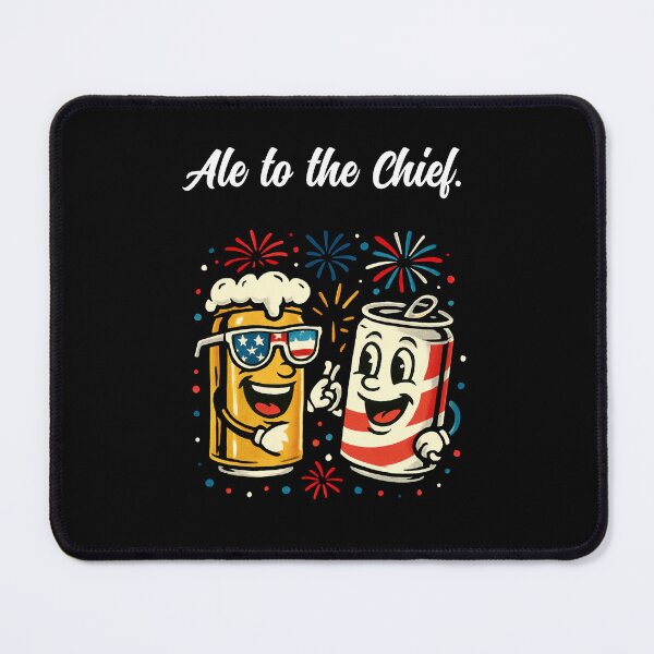 Item preview, Ale to the Chief Funny Beer Political Humor Design designed and sold by Dreamsartistry.