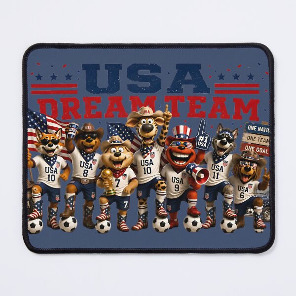 Item preview, Funny USA Soccer Dream Team designed and sold by WabiSabiSjak.