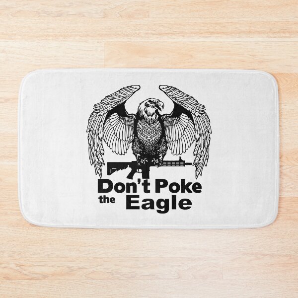 Item preview, Do Not Poke The Eagle; designed and sold by StickerApe.