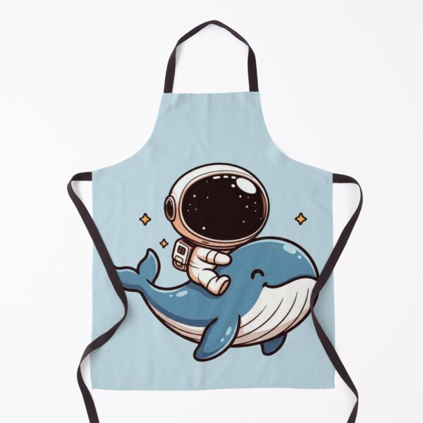 Item preview, Cute Astronaut Riding Whale Space Adventure designed and sold by NosandEdgy.