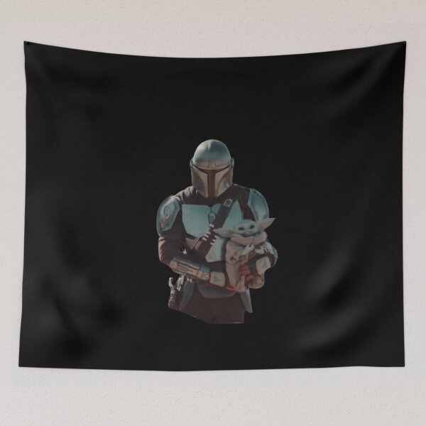 Item preview, Mando & Grogu designed and sold by salmzouriart.