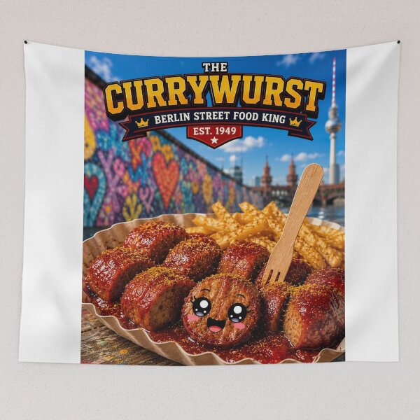 Item preview, Hotdog Heros Currywurst Solo Berlin  designed and sold by 1mooreroy.