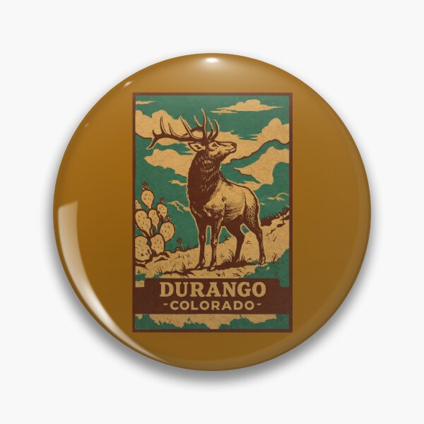 Item preview, Durango Colorado  designed and sold by Broken Antler Designs .