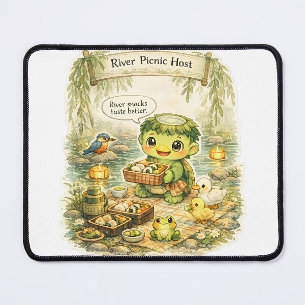Item preview, Kappa River Picnic Host designed and sold by Candlelit Catastrophes.
