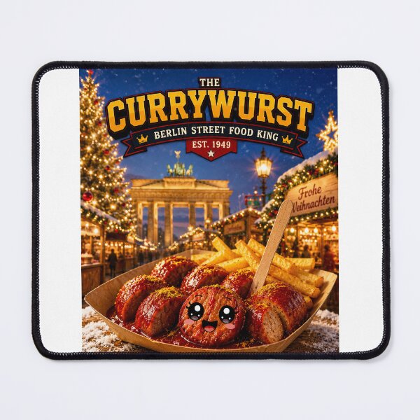 Item preview, Hotdog Heros Currywurst Solo Brandenburg Christmas  designed and sold by 1mooreroy.