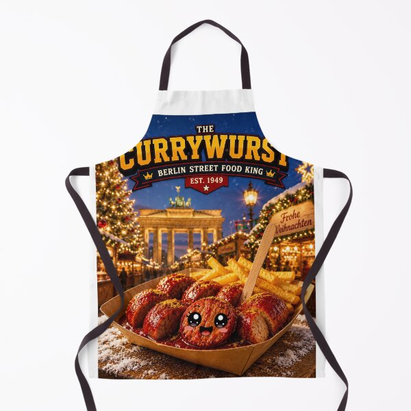 Item preview, Hotdog Heros Currywurst Solo Brandenburg Christmas designed and sold by 1mooreroy.