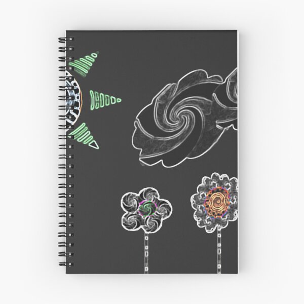Item preview, Flowers Under an Aztec Sun Dark Sky designed and sold by marigold corner design.