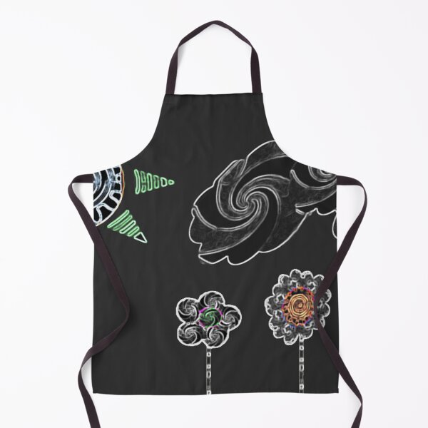 Item preview, Flowers Under an Aztec Sun Dark Sky designed and sold by marigold corner design.