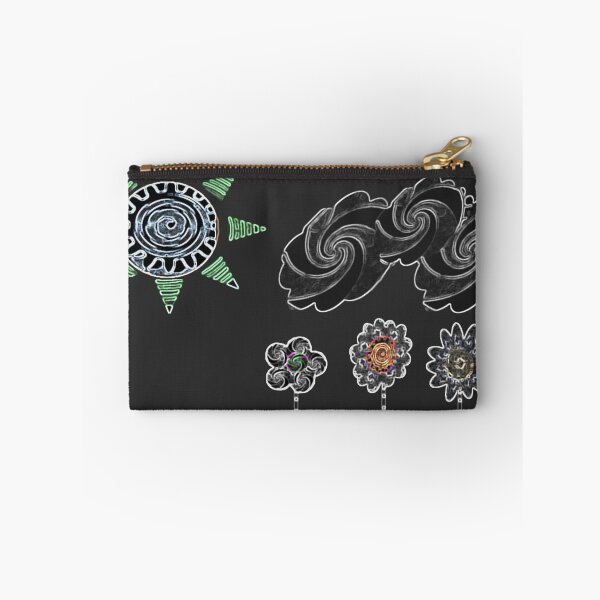 Item preview, Flowers Under an Aztec Sun Dark Sky designed and sold by marigold corner design.