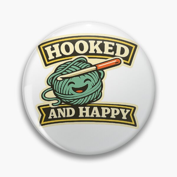 Item preview, Hooked and Happy Crochet design designed and sold by EastEndTownie.