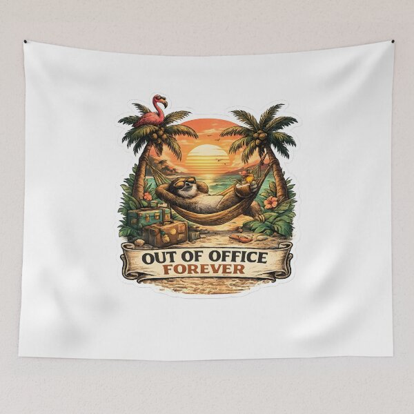 Item preview, Out Of Office Forever Vacation Overload designed and sold by KICOR.
