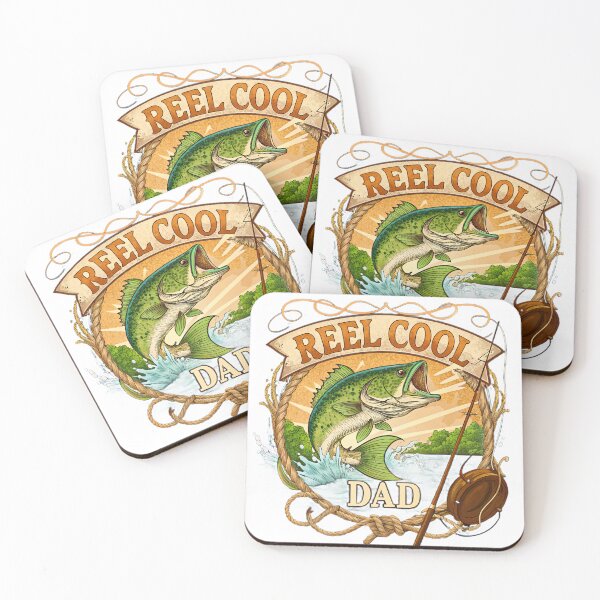 Item preview, Reel Cool Dad vintage illustration designed and sold by GogoGrove.