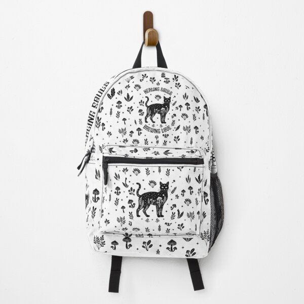 Item preview, Celestial Black Cat: A Mystical Botanical Journey designed and sold by ZUMERI.