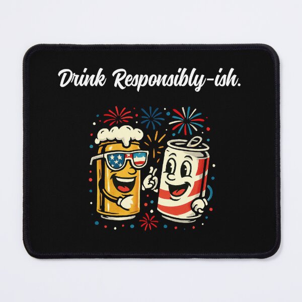 Item preview, Drink Responsibly-ish Funny Beer Humor Party Design designed and sold by Dreamsartistry.