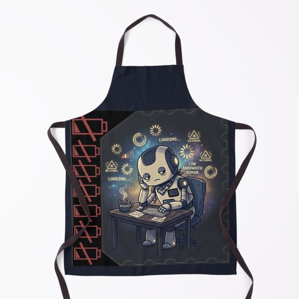 Item preview, Low Bandwidth Human designed and sold by QuietNovaShop.
