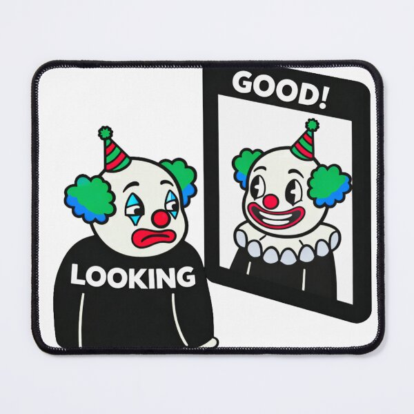 Item preview, Looking Good! Sad Clown Mirror Graphic designed and sold by INVIKETOS.