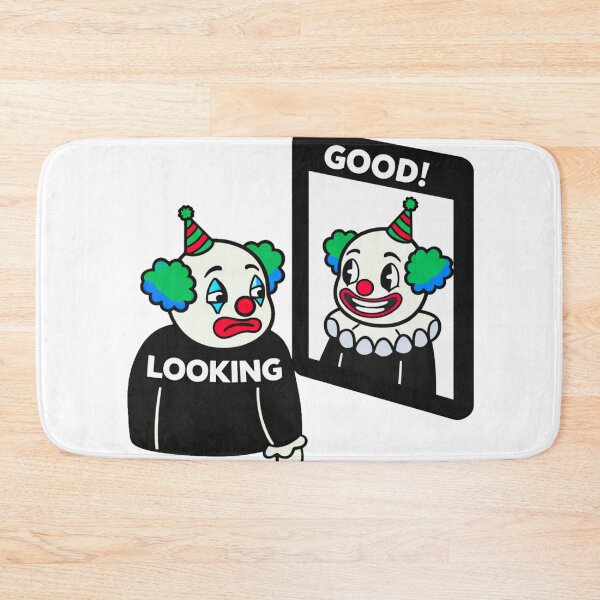 Item preview, Looking Good! Sad Clown Mirror Graphic designed and sold by INVIKETOS.