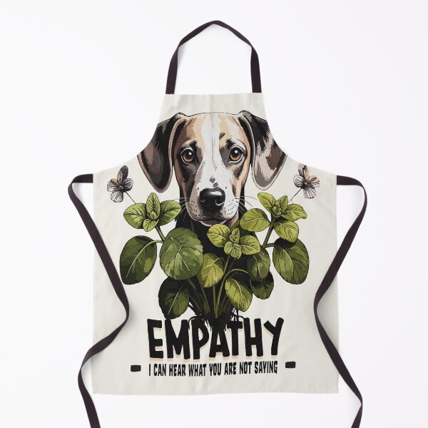 Item preview, Botanical Dog Portrait – Gentle Nature & Empathy Art designed and sold by zoliartdesign.