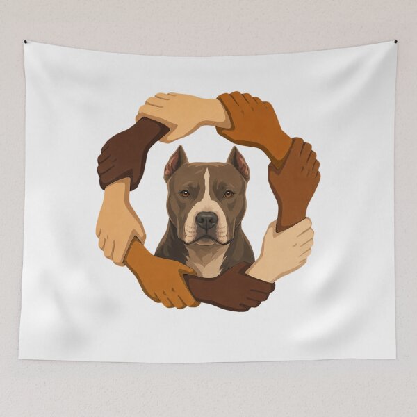 Item preview, Pitbull Hand Circle Of  Loyalty   designed and sold by freshwear design.
