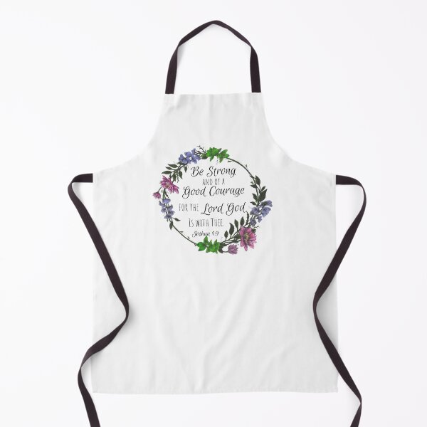 Item preview, Joshua 1:9 Floral Design designed and sold by Cora Worthington Art.