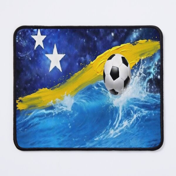 Item preview, Curacao Blue Wave | Soccer Movement 2026 designed and sold by internlvisions.