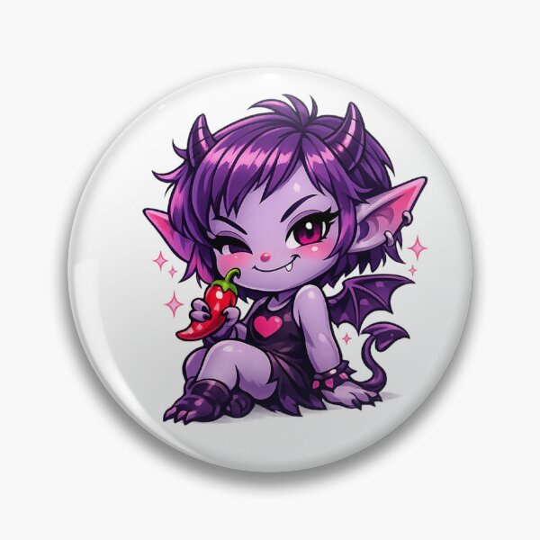 Item preview, Purple Lil Vampire Girl designed and sold by Pretty Lil Problem.