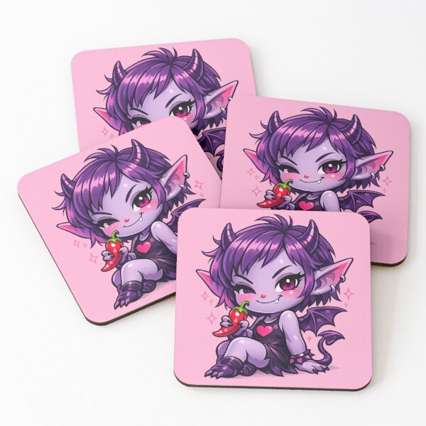 Item preview, Purple Lil Vampire Girl designed and sold by Pretty Lil Problem.