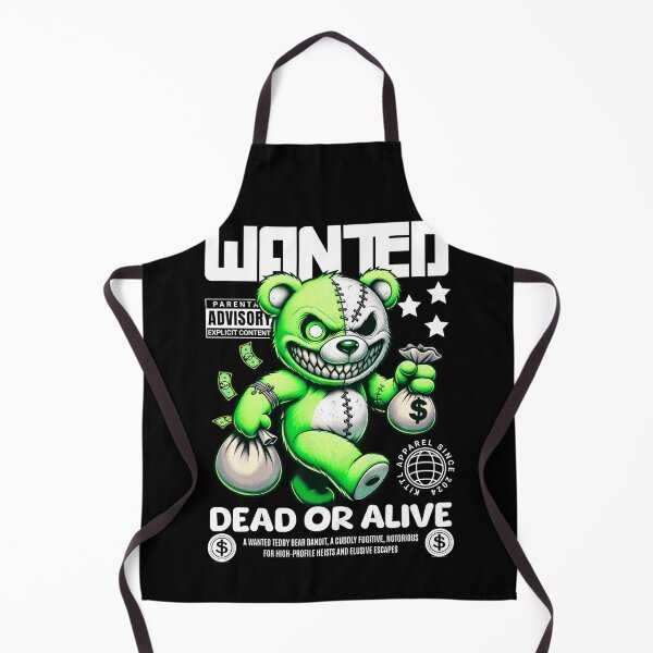 Item preview, Wanted Dead Or Alive – Gangster Teddy Bear Design designed and sold by AerynnXIdris.