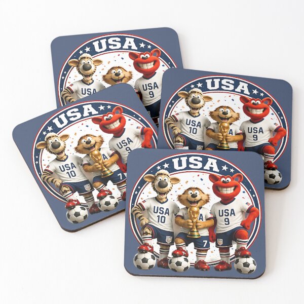 Item preview, USA Soccer Champions | Funny Soccer Fans designed and sold by WabiSabiSjak.
