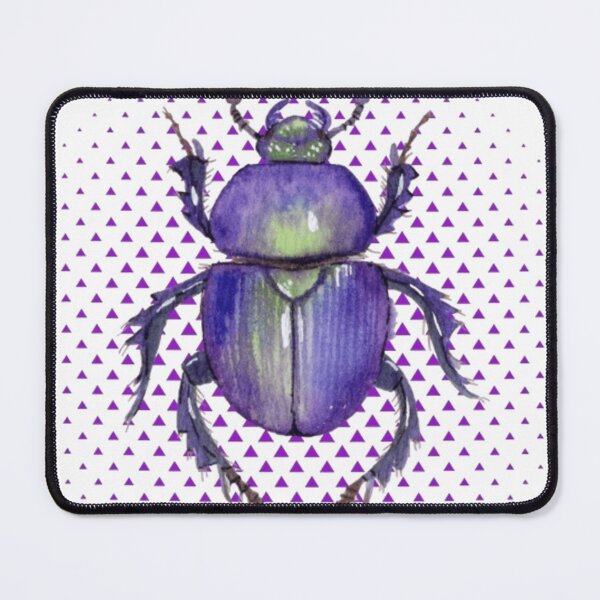 Item preview, Violet Beetle Pop Art | Glossy Puffy Plastic Aesthetic designed and sold by Rawafi Art Studio.