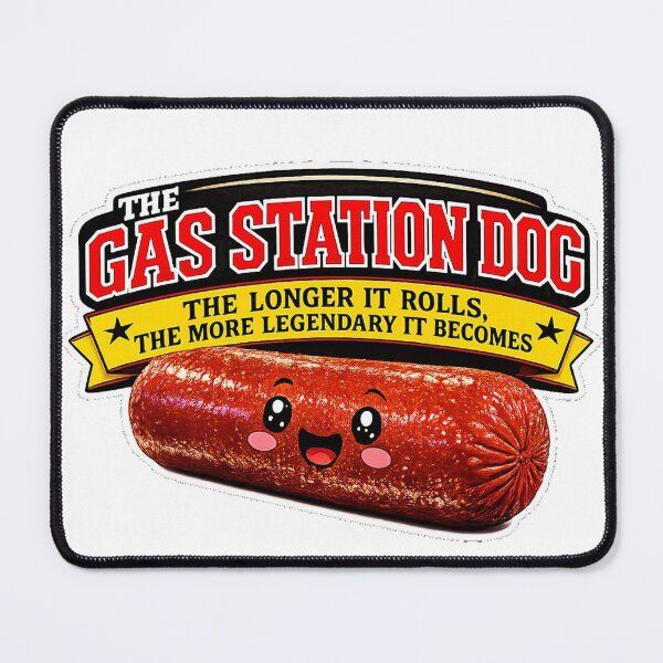 Item preview, Hotdog Heroes Gas Station Dog Solo Transparent  designed and sold by 1mooreroy.