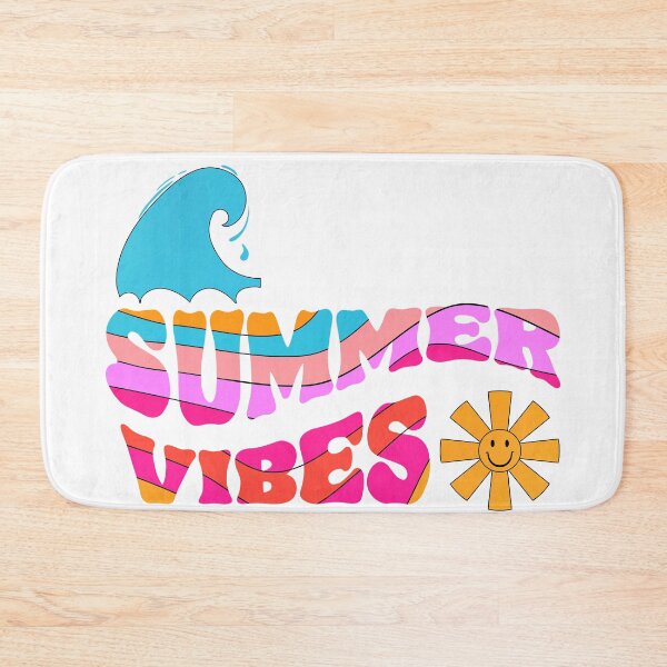 Item preview, 'Summer Vibes' Summertime Affirmation With Sunshine And Wave designed and sold by DEC02.