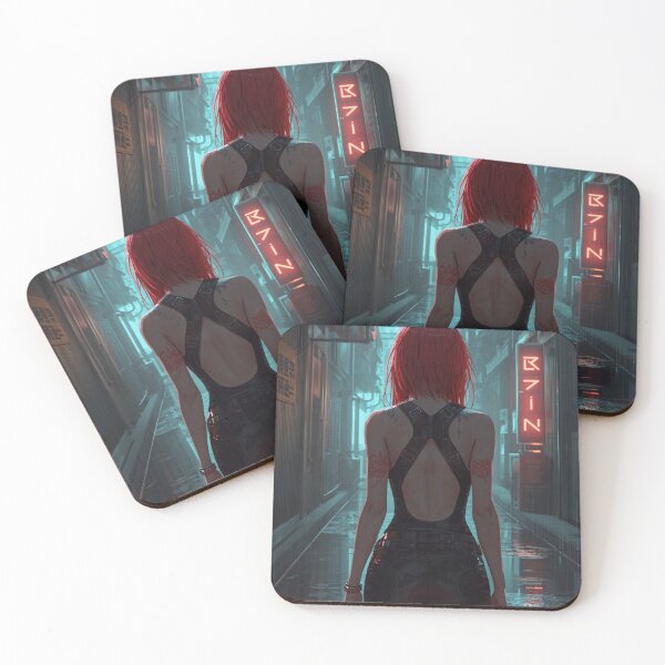 Item preview, Cyberpunk woman designed and sold by Ricewantstea.