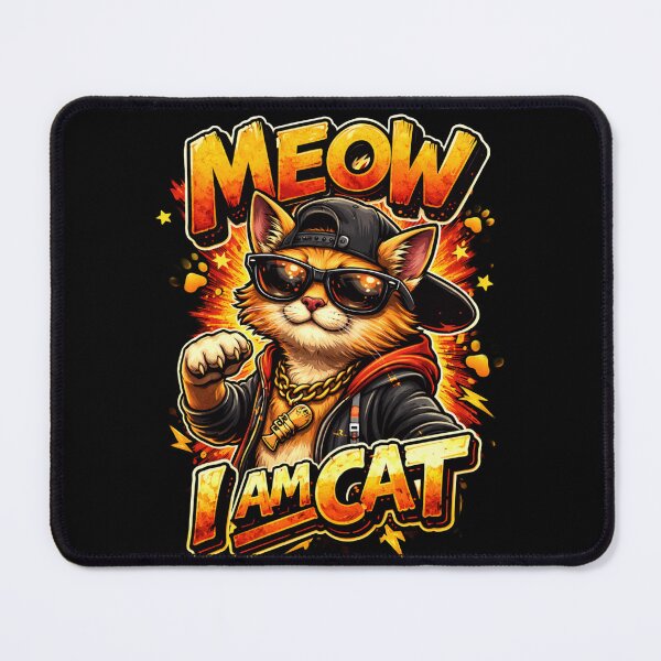 Item preview, Meow I Am Cat - Cool Street Cat T-Shirt designed and sold by Be-M0dern.