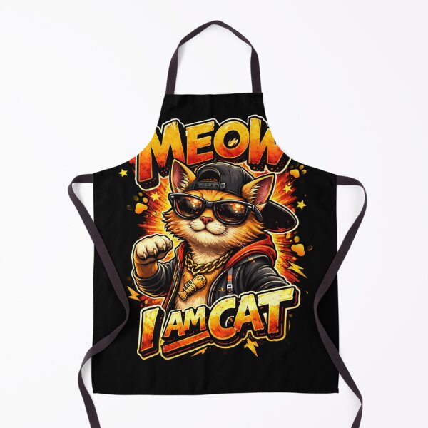 Item preview, Meow I Am Cat - Cool Street Cat T-Shirt designed and sold by INVIKETOS.