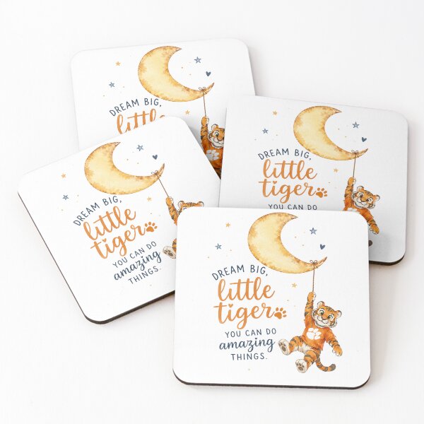 Item preview, Dream Big little tiger you can do amazing things designed and sold by marniebydesign.