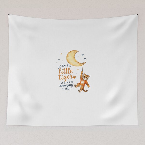 Item preview, Dream Big little tiger you can do amazing things designed and sold by marniebydesign.