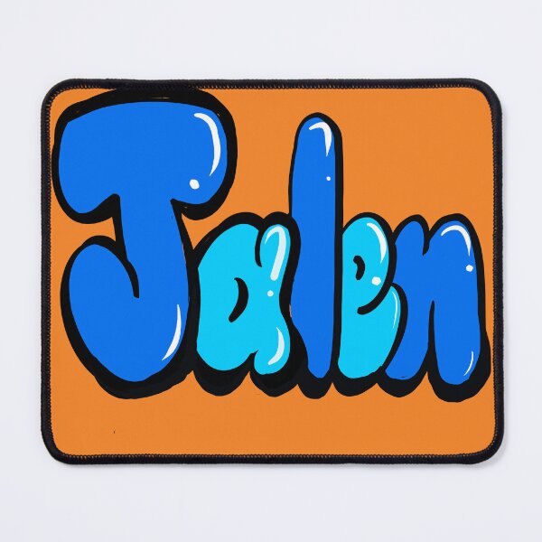 Item preview, Jalen name in blue graffiti calligraphy Top 10 best personalized gifts for boys named Jalen designed and sold by Artonmytee.
