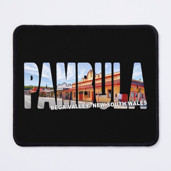 Item preview, PAMBULA Bega Valley New South Wales - Main Street Shops Sunny Day designed and sold by Adam Gormley.