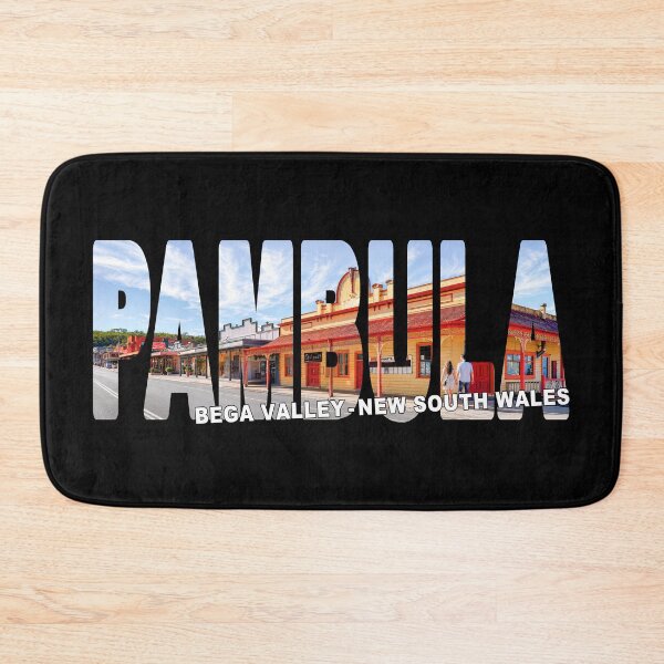Item preview, PAMBULA Bega Valley New South Wales - Main Street Shops Sunny Day designed and sold by Adam Gormley.