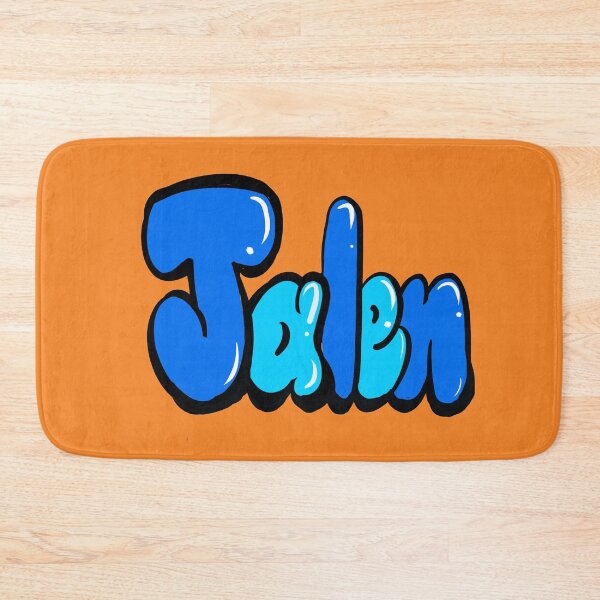Item preview, Jalen name in blue graffiti calligraphy Top 10 best personalized gifts for boys named Jalen designed and sold by Artonmytee.