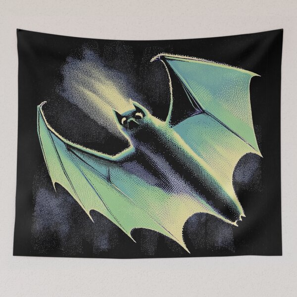 Item preview, Vintage Moonlit Bat designed and sold by ClubVacay.