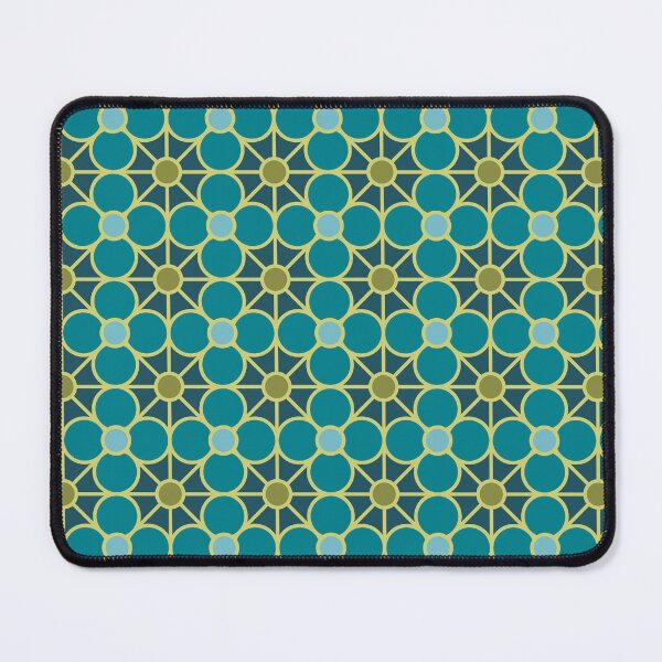 Item preview, Geometric Pattern: Plumeria: Pond designed and sold by Red Wolf.