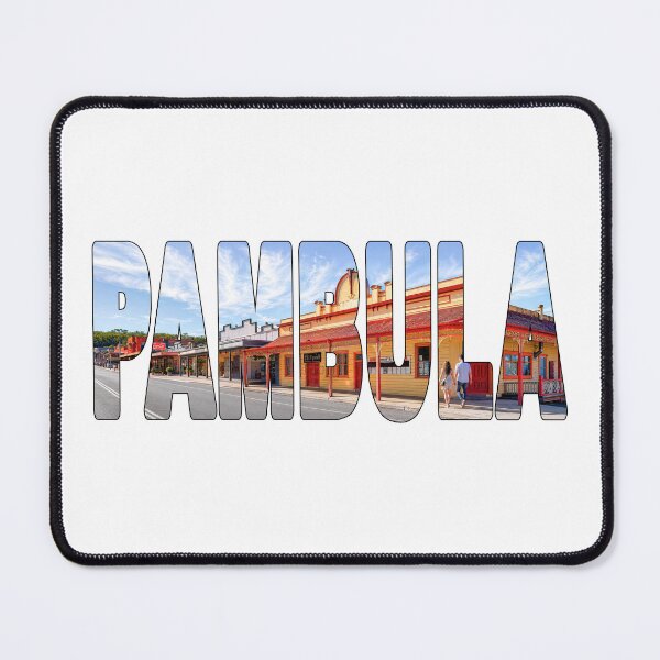 Item preview, PAMBULA - Bega Valley New South Wales Main Street Shops Sunny Day designed and sold by Adam Gormley.