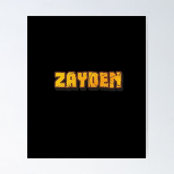 Item preview, Zayden Personalized Name - Cool & Funny Custom Gift for Men and Boys designed and sold by Oussinc.