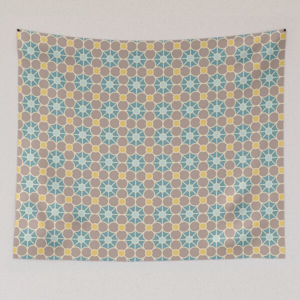 Item preview, Geometric Pattern: Plumeria: Woods designed and sold by Red Wolf.